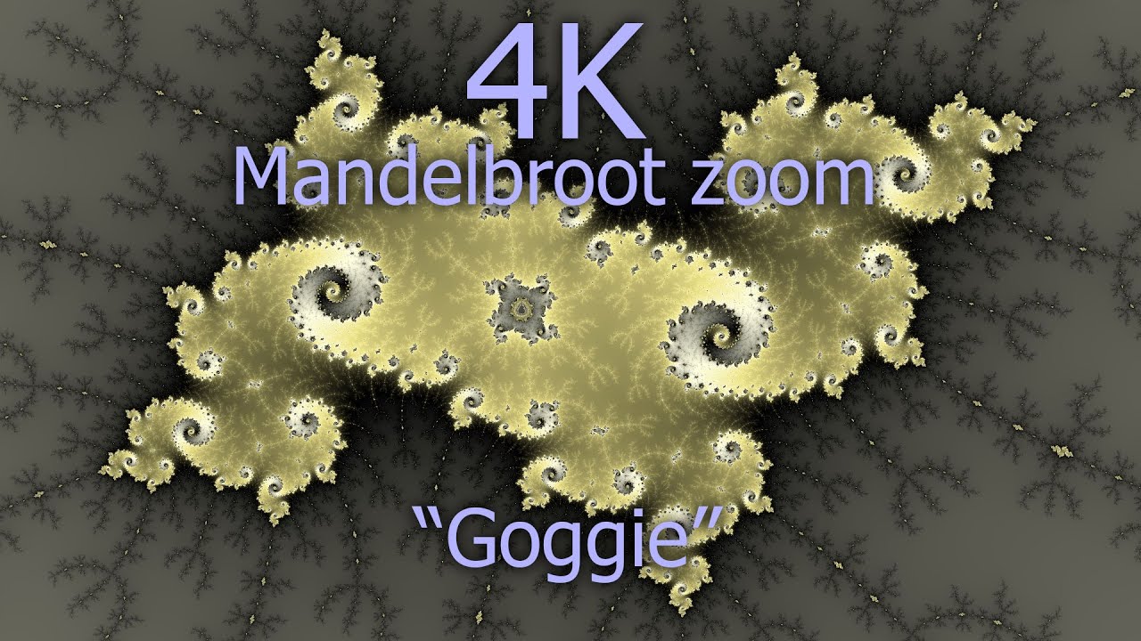 4K Mandelbrot zoom | Goggie - YouTube