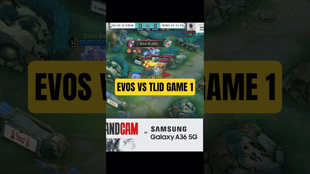 EVOS VS TLID GAME 1 | MPLID S16 