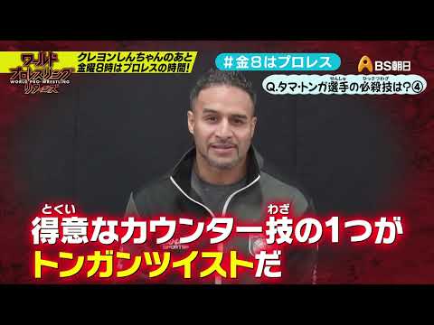 ワールドプロレスリターンズ　こどもの質問に答える「このあと８時からはプロレス」98