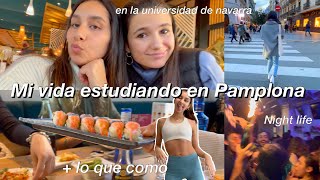 VLOG II MI VIDA DE ESTUDIANTE EN ESPAÑA 🇪🇸 II U de navarra, fin de semana + qué como *3 dias de vlog