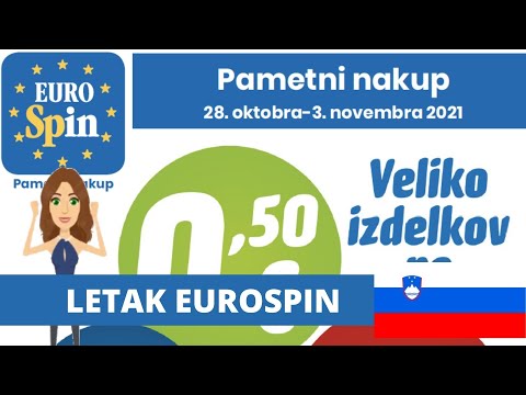 LETAK EUROSPIN 28  oktobra 3  novembra 2021