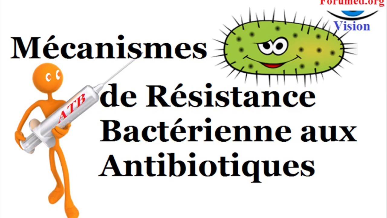 Mécanismes de résistance bactérienne aux antibiotiques