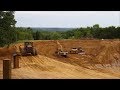 Building a new Farm Pond Day 5 update! The Dam is almost at Grade!