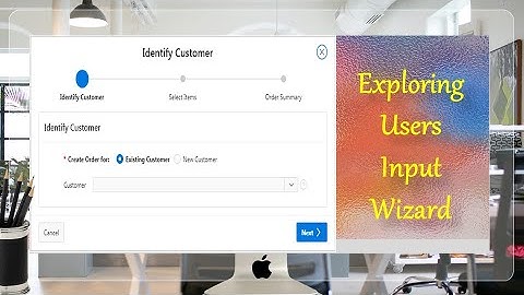 Taking User Input Via Wizard in Oracle APEX - Part 17(B)
