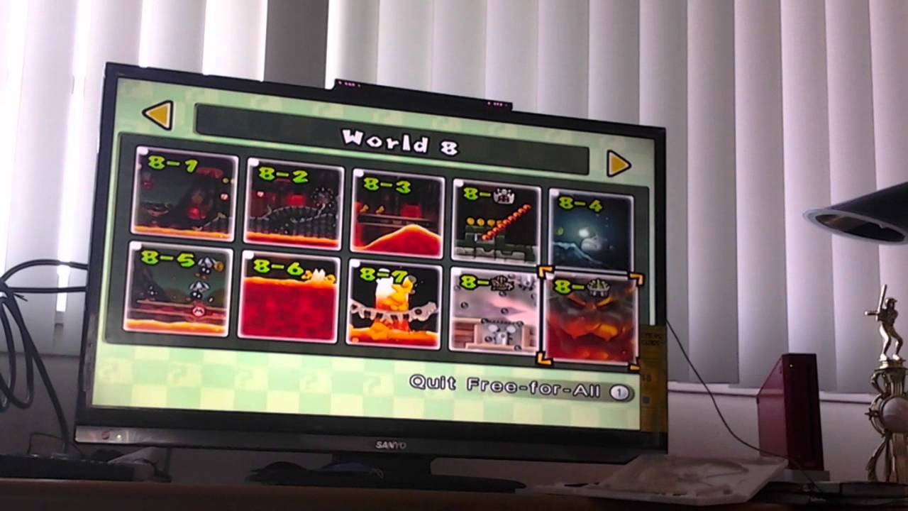 New super mario bros wii free for all 2