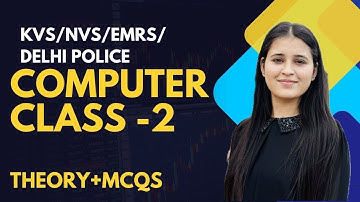 Basics of Computer Class-2 | Hardware, Software and Storage Devices | #kvs #nvs 