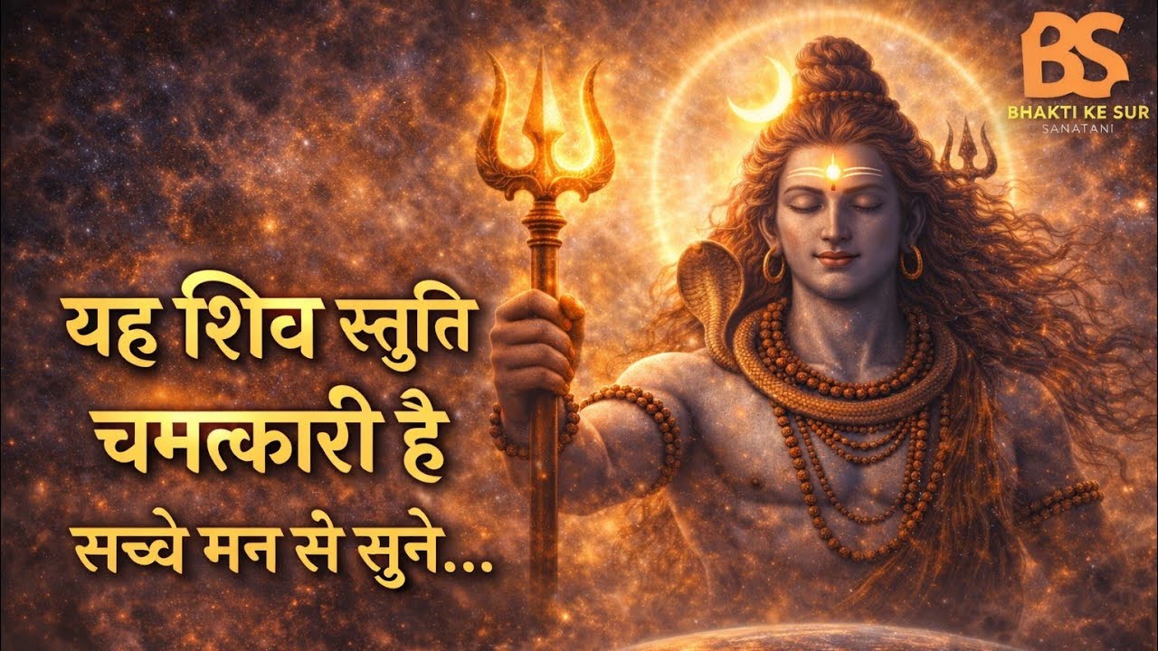 Shiv Stuti for Inner Peace | Ashutosh Shashank Shekhar 🔱 #bhaktikesur #shivstuti 