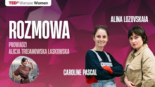 Women In Robotics Field Alina Lozovskaya Caroline Pascal Tedxwarsaw Women
