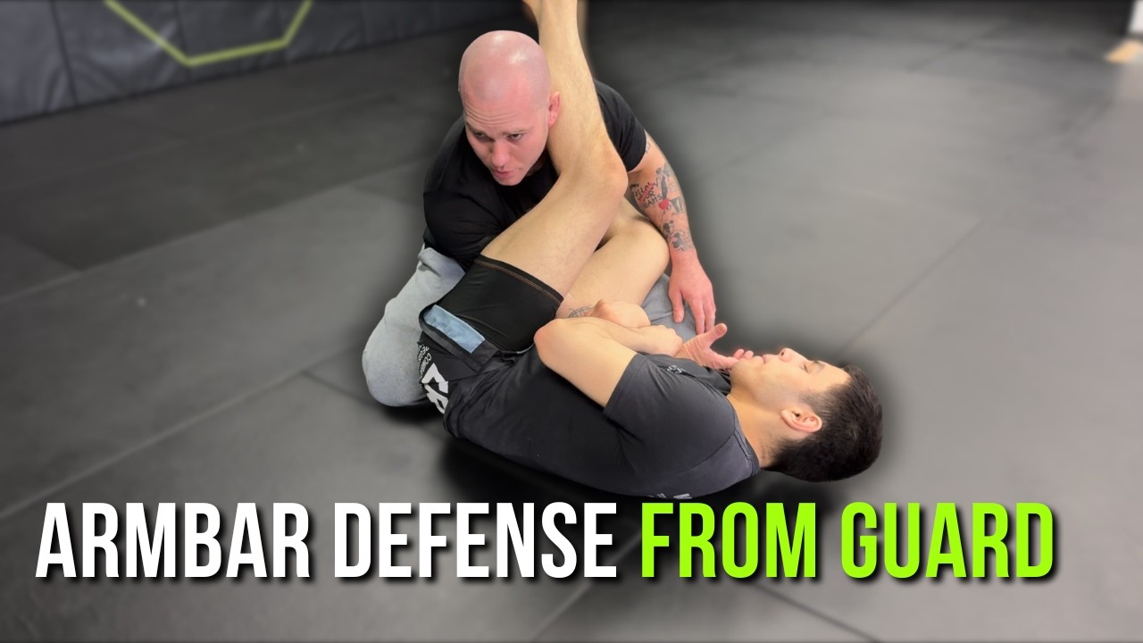 How to Defend an Armbar from Closed Guard | Technique of the week - YouTube