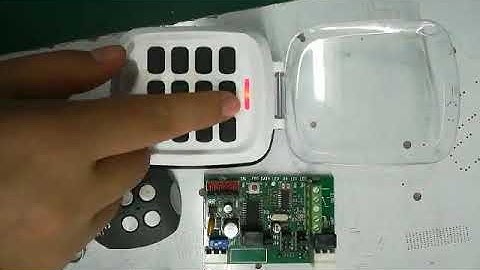 280-870mhz universal keypad for garage door and gates