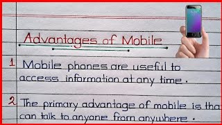 10/20 Uses/Advantages of Mobile Phone || Mobile Phone Advantages || Mobile Phone