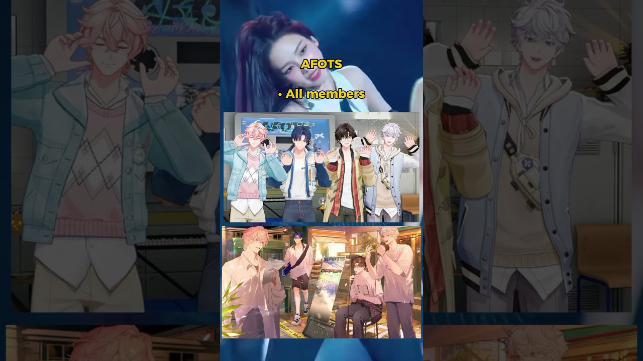 K-pop groups with members who are virtual idols/don't show their real face 