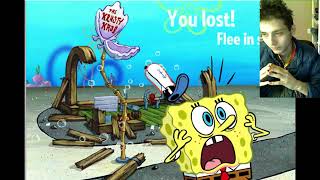 Failed Attempt #31 To Complete Level 6 In The SpongeBob SquarePants Invasion Of The Patty Snatchers screenshot 3