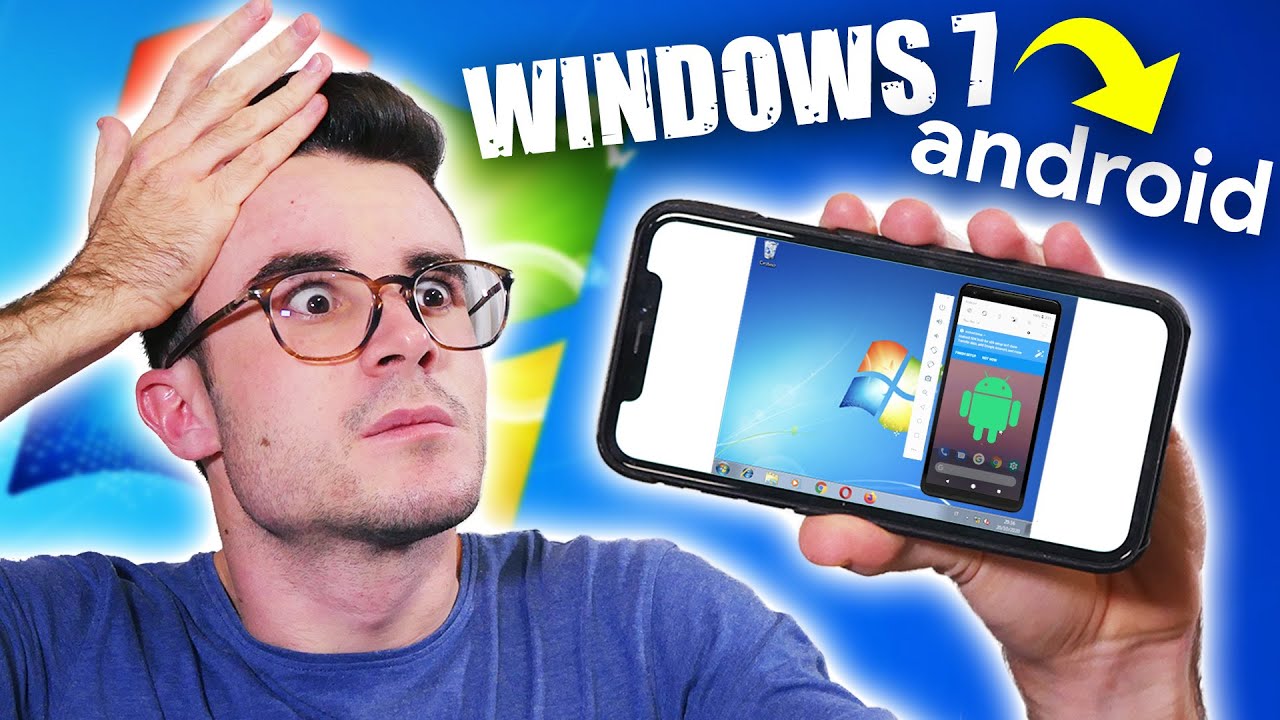 HO INSTALLATO WINDOWS 7 SU UN IPHONE PER EMULARE ANDROID e...🤯 *follia suprema*