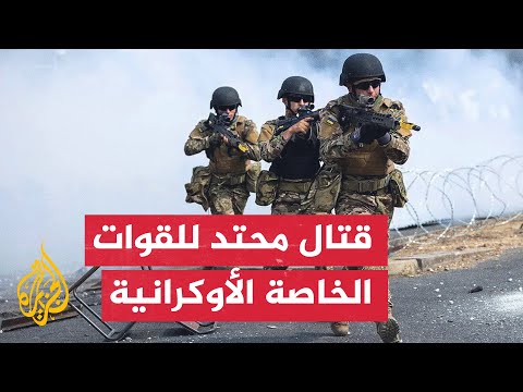 قوات خاصة أوكرانية تشارك في قتال عنيف جنوب شرق البلاد