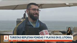 Fiestas patrias: Turistas llenan fondas y playas en el litoral