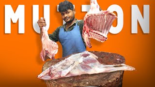 AMAZING FAST MUTTON CUTTING STYLE IN HRB MEAT SHOP | #muttonbiryani #muttoncurry #muttonrecipe screenshot 5