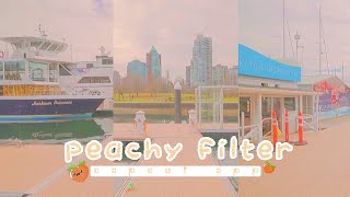 ꒰⑅•ᴗ•⑅꒱ aesthetic peachy filter // peachy filter on capcut app // dreamyesthetic •°✧ screenshot 5