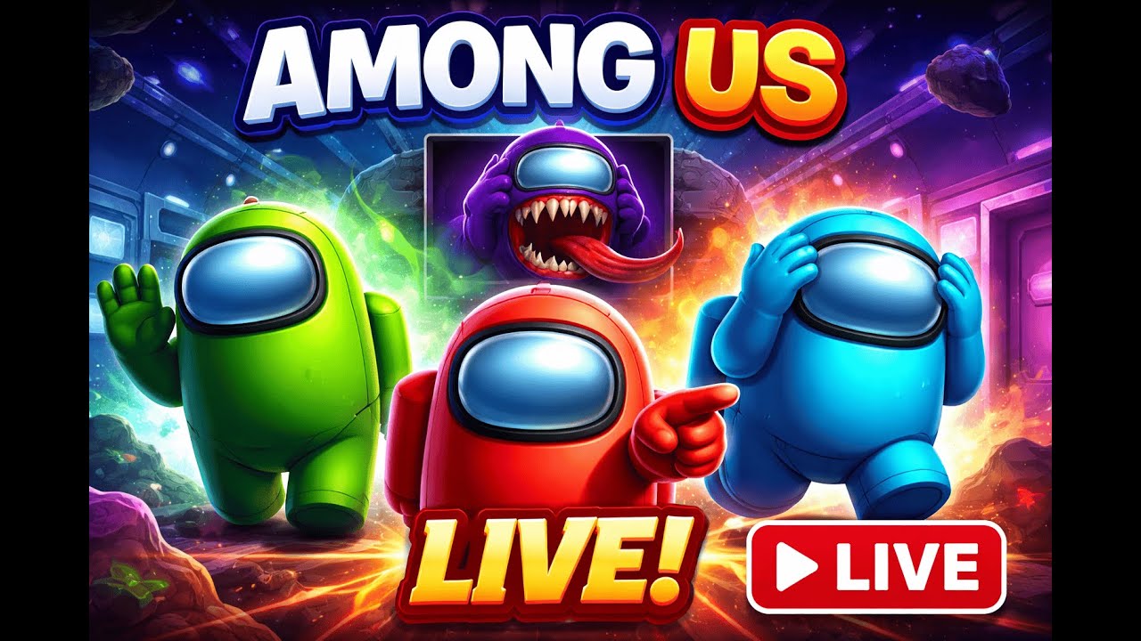 Among Us Live Stream with Viewers | livestream 