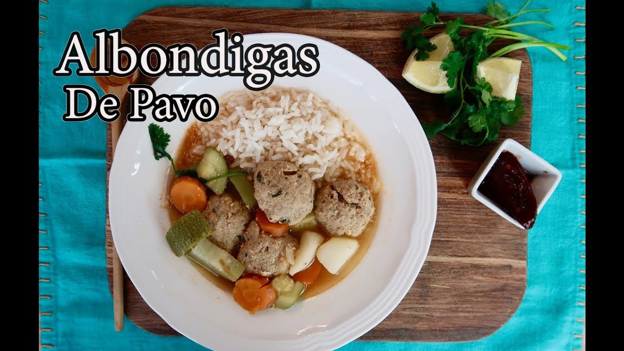 Receta Fcil Albndigas De Pavo Saber Vivir