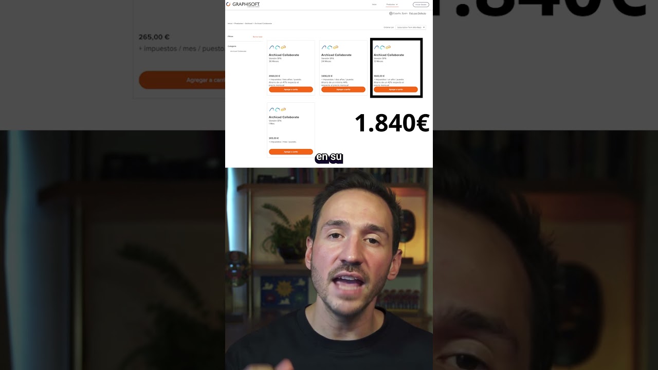 REVIT vs ARCHICAD 🔍 Coste de Licencia