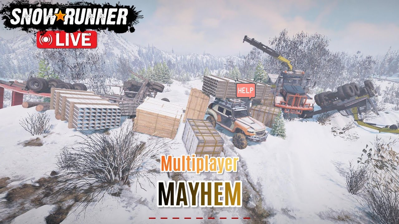 Snowrunner | Monday Multiplayer Mayhem