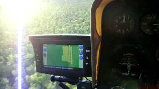 Trimble AgGPS EZ Guide 500 On The Agricultural Helicopter