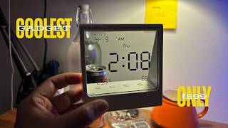 This Transparent Desk Clock Will Blow Your Mind 😍
