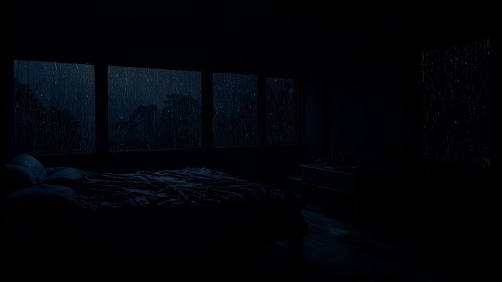 Simple Natural Solution for Insomnia | Listen to Rain Sounds and Fall Into Deep Sleep Easily