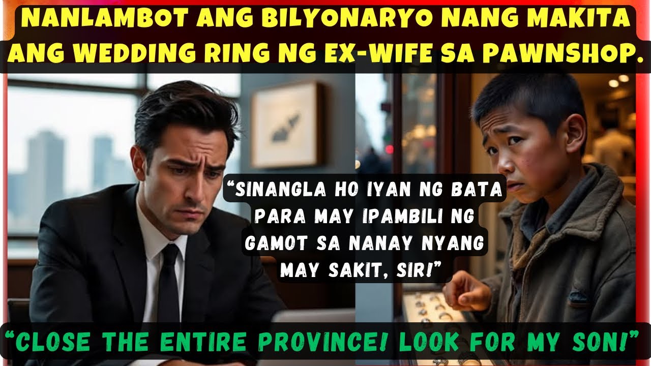 NANLAMBOT ANG BILYONARYO NANG MAKITA ANG WEDDING RING NG EX-WIFE SA PAWNSHOP. 