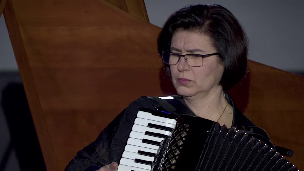 Astor Piazzolla for accordion and harpsichord | Eugenia Cherkazova & Svitlana Shabaltina | TEDxKyiv