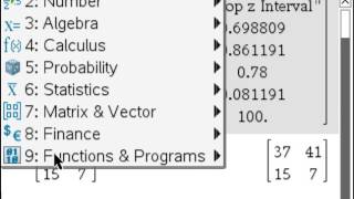 SQA AH Stats 2003 Q A9