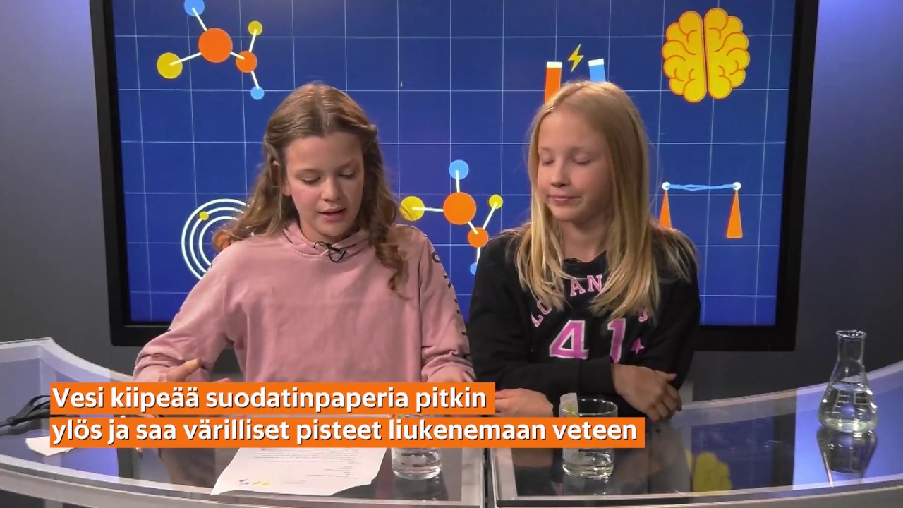 Tiedetesti: Kiipeilevä vesi