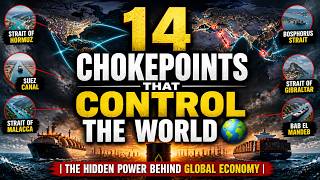 14 Chokepoints That Control the World 🌍 | The Hidden Power Behind Global Economy