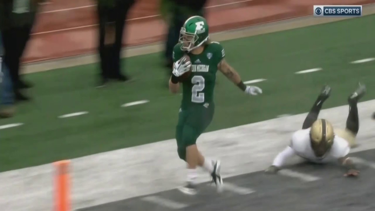 football score Banham TD Catch vs ARMY