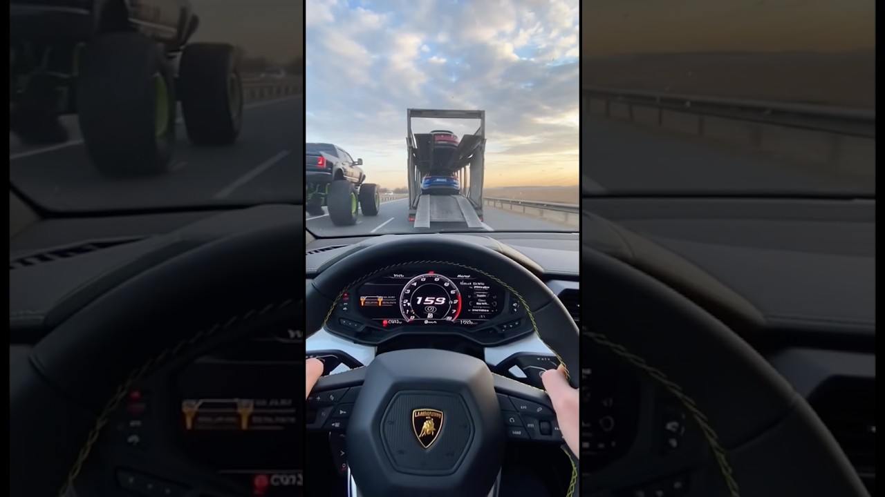 Lamborghini Urus Road Drive POV