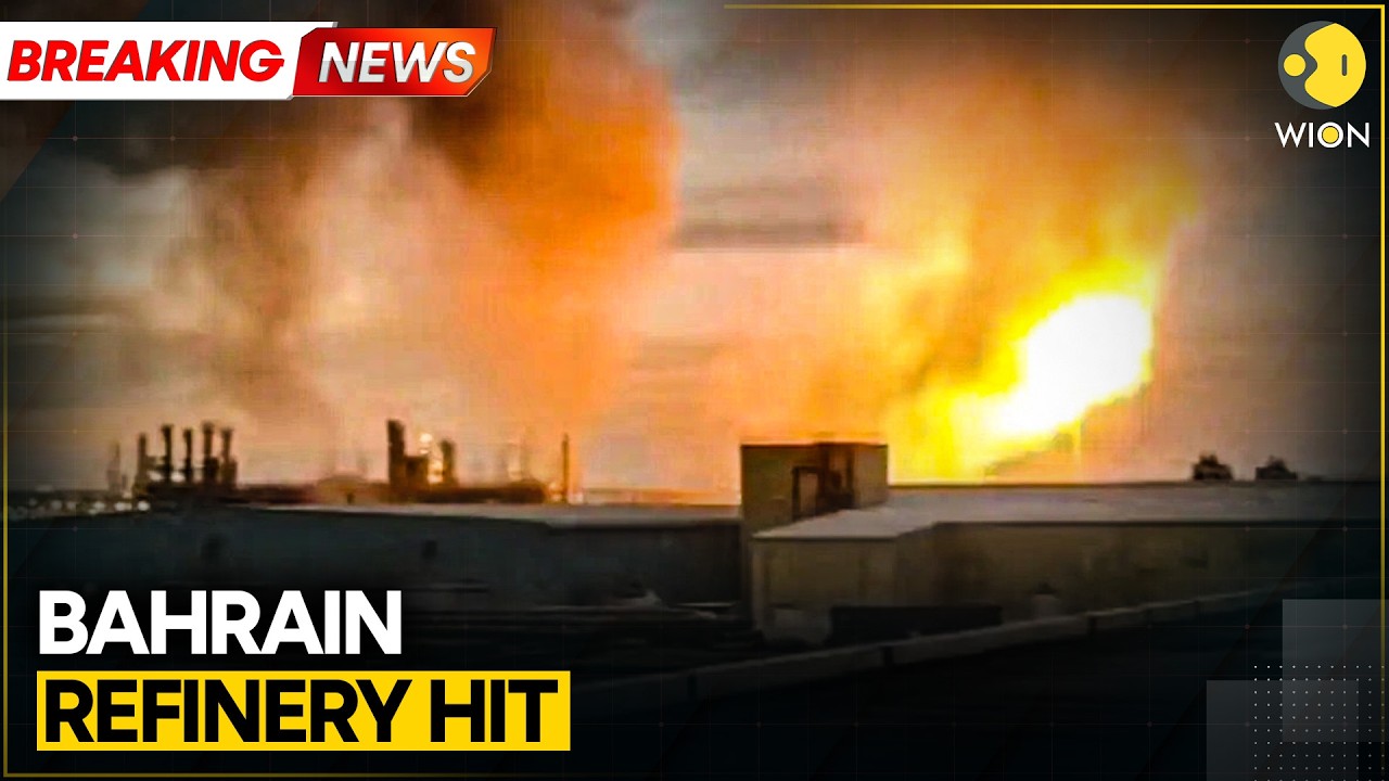 Iran-US War: Missile Hits Bahrain Bapco Energies Refinery, Oil Facility Damaged | WION