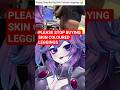 CottontailVA - Please Stop Buying Skin Coloured Leggings #shorts #vtuber #twitch #clips