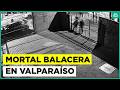 Mortal balacera en Valparaíso: Ocho heridos y una persona fallecida