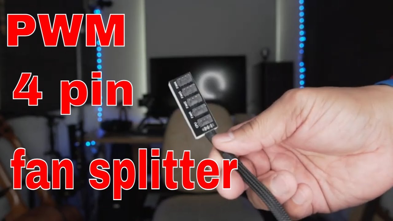 4 PIN PWM FAN SPLITTER HUB FOR PC, UNBOXING/REVIEW