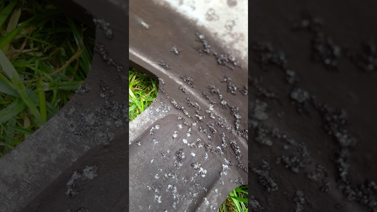 Коррозия алюминиевых дисков - YouTube