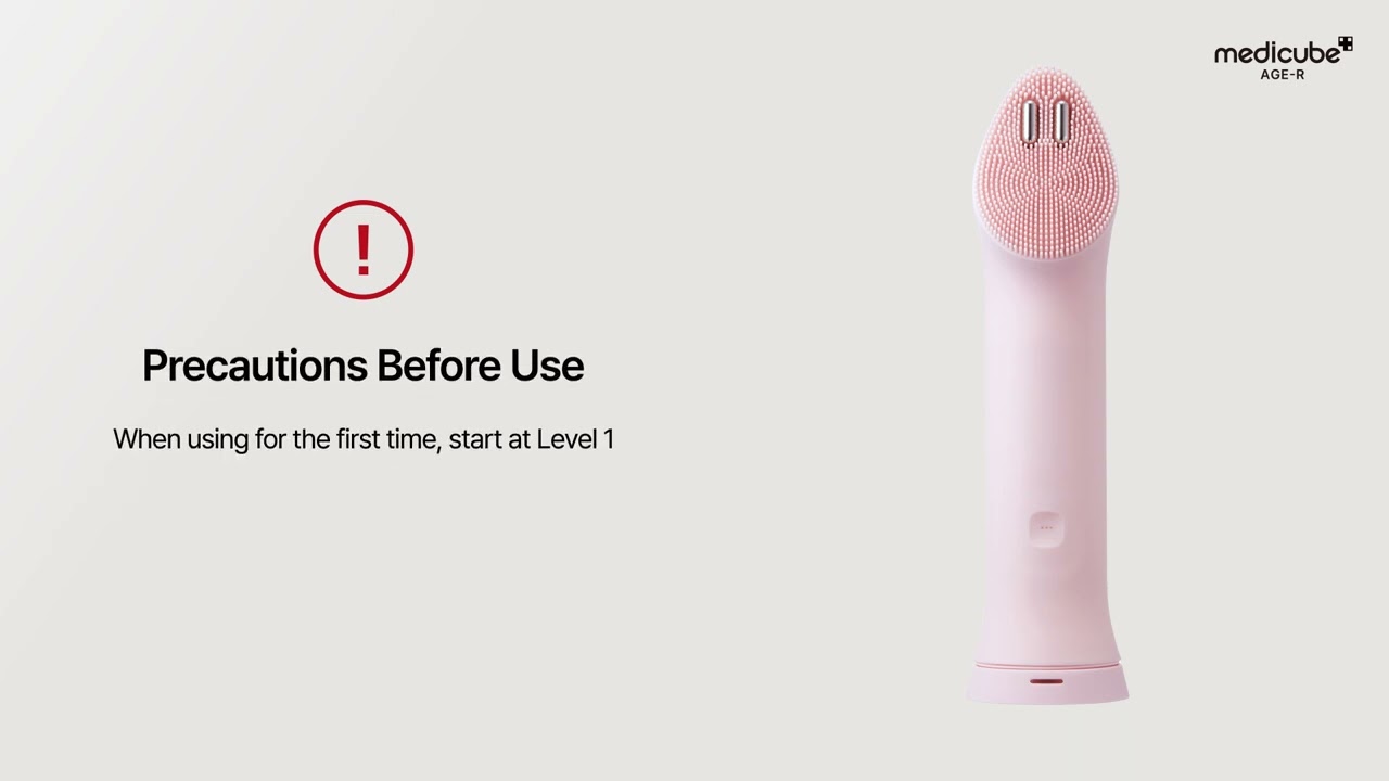 MEDICUBE] AGE-R Booster Facial Cleansing Device - YouTube