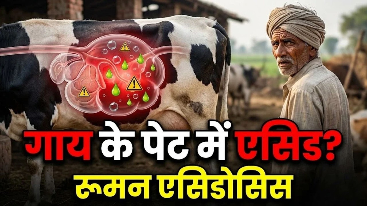 Ruminal Acidosis in Cows | Silent Reason Behind Milk Drop & Digestion Failure | #akharvbiocorp