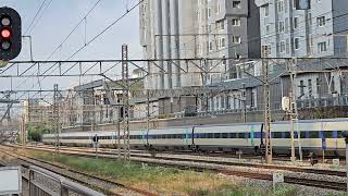 KTX 402 광주송정역 출발 보성군 김철우군수님 용산역 도착 노량진역 진입 프랑스 알 톰스사