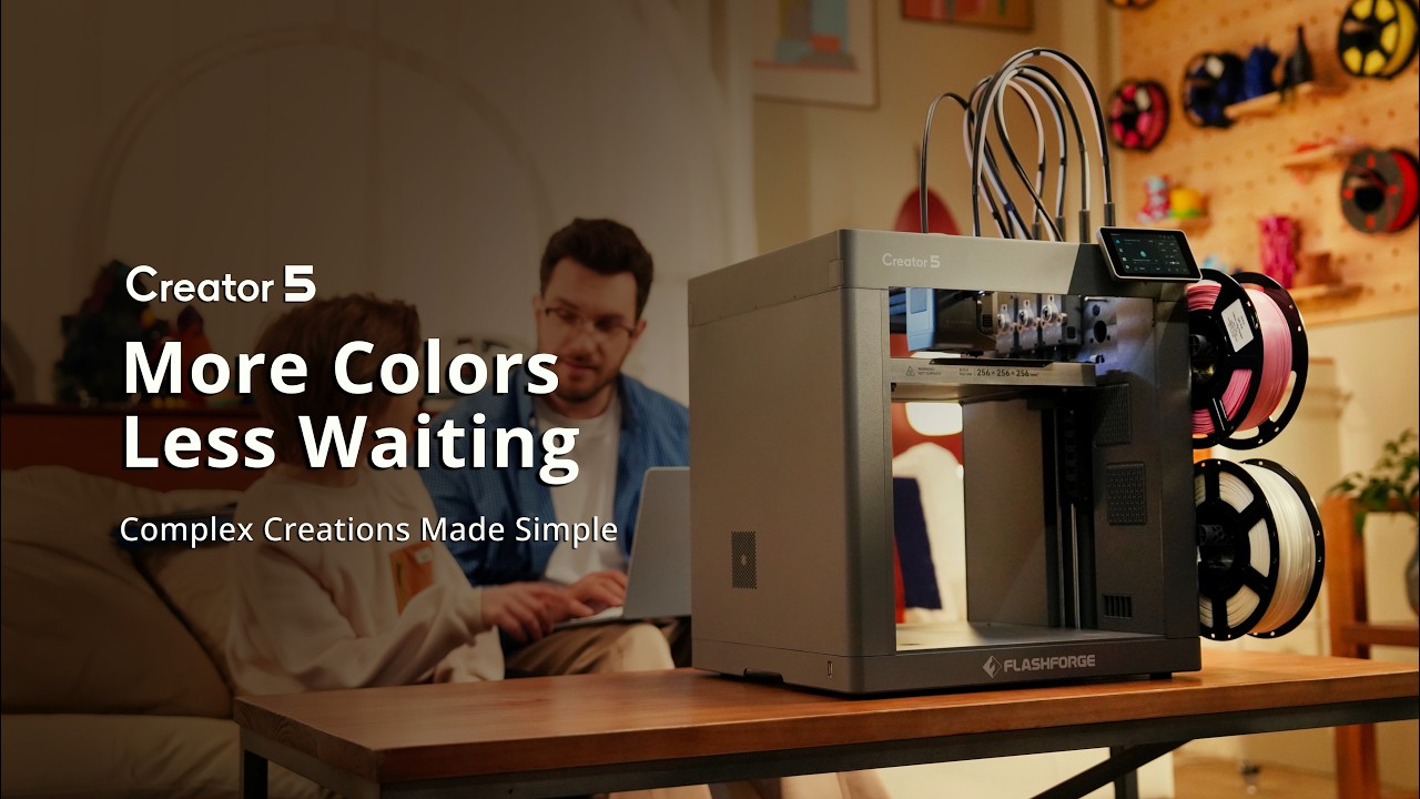 Creator 5: More Colors. Less Waiting. Complex Creations Made Simple ...