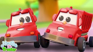 Five Litte Garbage Trucks, Numbers Song And Learning Videos For Kids