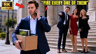 After Being Fired, the Single Dad Made One Call: “Fire Every One of Them!”