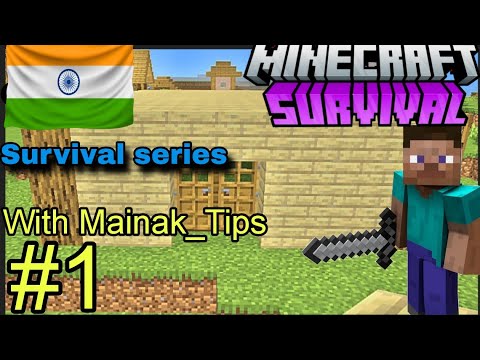 Minecraft PE New Survival Series Ep 1 | Minecraft 1.21 Survival ...