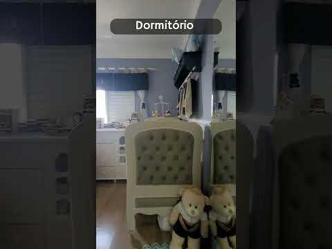 Vídeo do imóvel — Apartamento 77m² com varanda gourmet e suíte no Campestre, Santo André