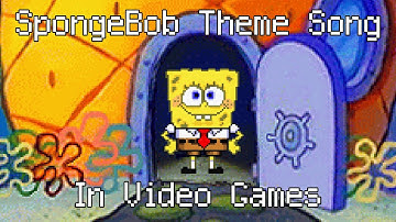 SpongeBob Theme Song Reference in Video Games!